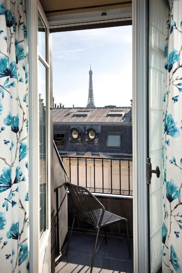 La Demeure Montaigne Hotel Paris Exterior photo View from the window of a room at the Hôtel de l'Odéon