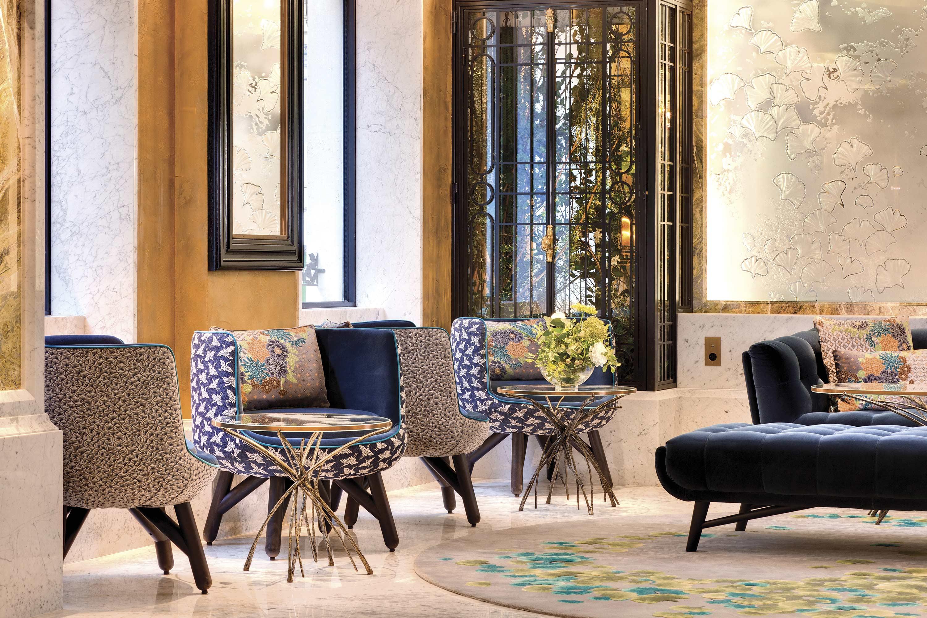 La Demeure Montaigne Hotel Paris Exterior photo The lobby